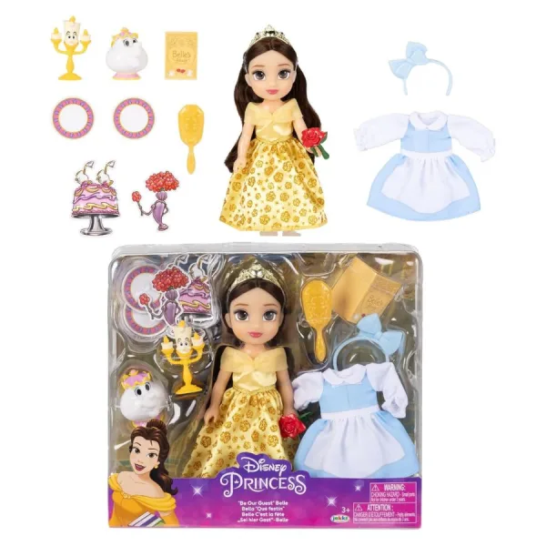 Disney Princess Bella – Playset Be Our Guest – Jakks Pacific | 22cm x 6cm x 19cm 3 Disney Princess Bella – Playset Be Our Guest