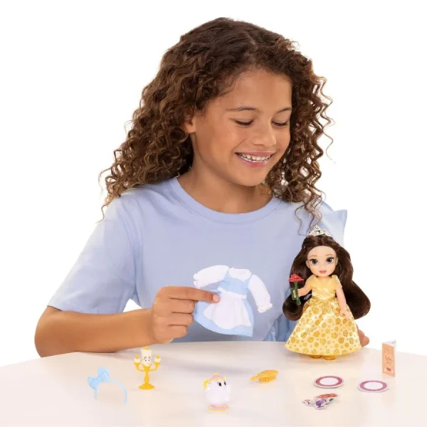 Disney Princess Bella – Playset Be Our Guest – Jakks Pacific | 22cm x 6cm x 19cm 5 Disney Princess Bella – Playset Be Our Guest