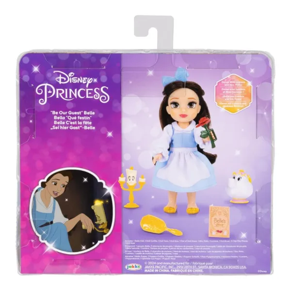 Disney Princess Bella – Playset Be Our Guest – Jakks Pacific | 22cm x 6cm x 19cm 9 Disney Princess Bella – Playset Be Our Guest