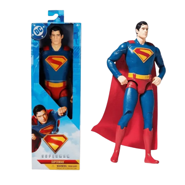 Superman Action Figure 30 cm - DC Comics - Spin Master | 30cm x 7cm x 4cm 1 Superman Action Figure 30 cm - DC Comics