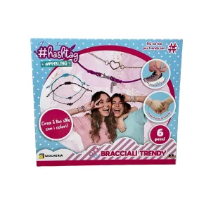 #Hashtag Trendy Bracelets – Set Braccialetti Creativi - Giocheria