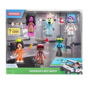 Brookhaven's Most Wanted - set 6 personaggi - Jazwares