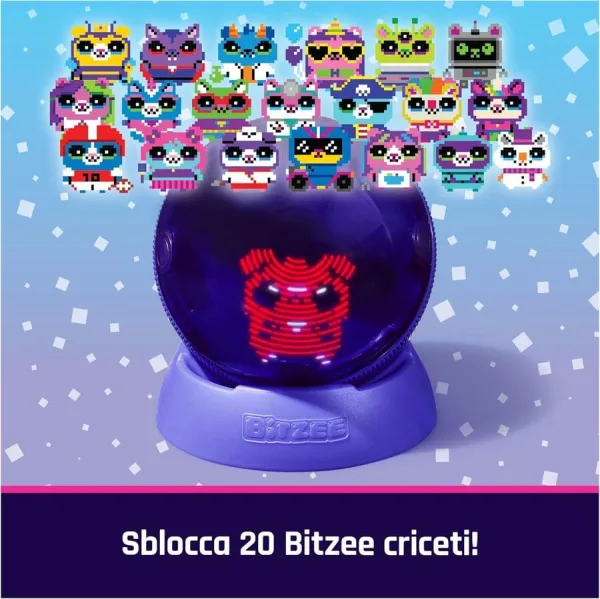 Bitzee Criceto Interattivo - Magico Hamster Ball - Spin Master | 12cm x 12cm x 12cm 3 Bitzee Criceto Interattivo Hamster Ball