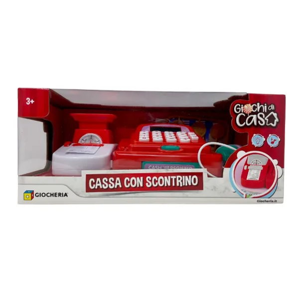 Cassa Giocattolo con Scontrino – Giochi di Casa - Giocheria | 33cm x 15cm x 14cm 3 Cassa Giocattolo con Scontrino – Giochi di Casa