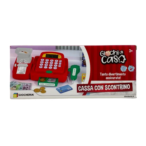 Cassa Giocattolo con Scontrino – Giochi di Casa - Giocheria | 33cm x 15cm x 14cm 5 Cassa Giocattolo con Scontrino – Giochi di Casa