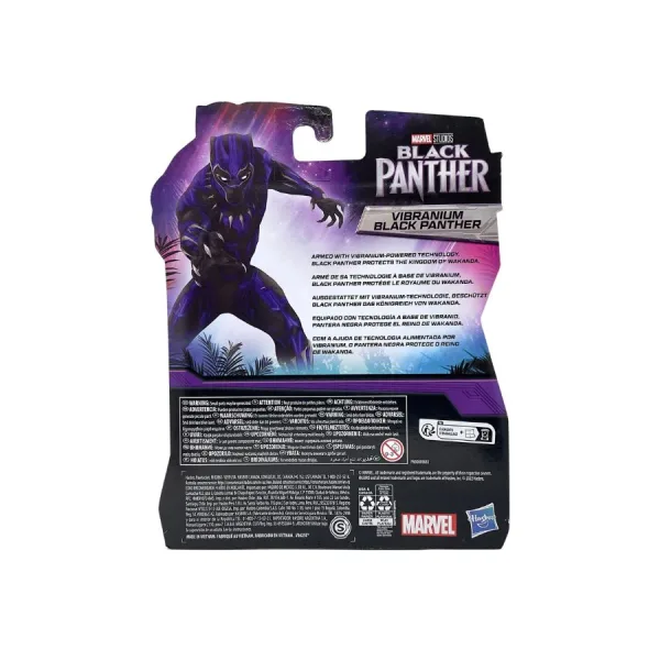 Black Panther Action figure 15cm - Marvel - Hasbro | 10cm x 3,5cm x 15cm 3 Black Panther Action figure 15cm - Marvel - Hasbro