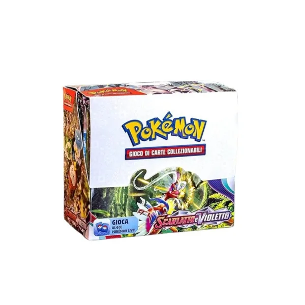 Booster Box Scarlatto e Violetto - Pokémon TCG | 13,5cm x 7,5cm x 12cm 5 Booster Box Scarlatto e Violetto