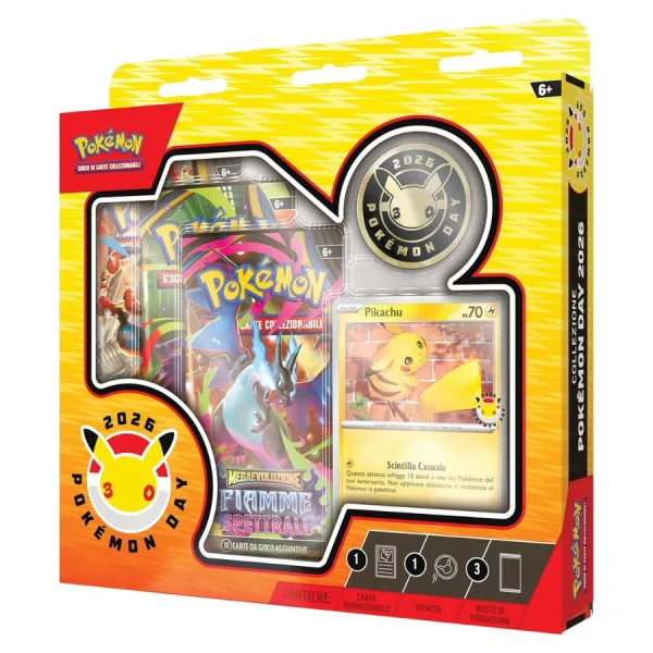 Collezione Giorno Pokémon 2026 - Pokémon TCG | 20cm x 3,5cm x 19cm 3 Collezione Giorno Pokémon 2026 - Pokémon TCG