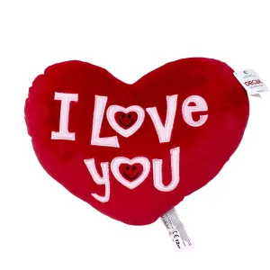 Peluche cuore I love you 37cm