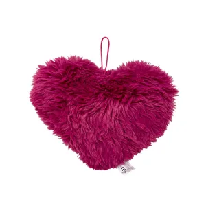 Peluche cuore viola 30cm
