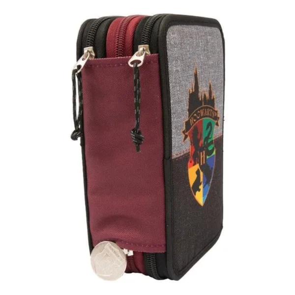 Astuccio 3 Zip Harry Potter – 3 Scomparti Accessoriati - Giochi Preziosi | 13cm x 6cm x 20cm 13 Astuccio 3 Zip Harry Potter – 3 Scomparti Accessoriati