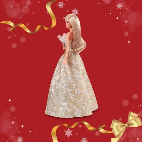 Barbie Holiday Natale 2025 - Barbie Signature - Mattel | 17cm x 7cm x 32cm - immagine 6