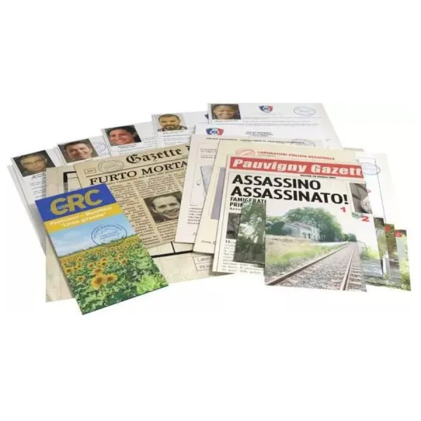 Cold Case: Capolinea – Gioco investigativo - ThinkFun | 24cm x 2cm x 31cm 5 Cold Case: Capolinea