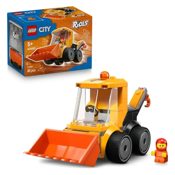 LEGO City Ruspa - Rides - LEGO 60483 | 12cm x 7,5cm x 9cm 1 LEGO City Ruspa - Rides - LEGO 60483