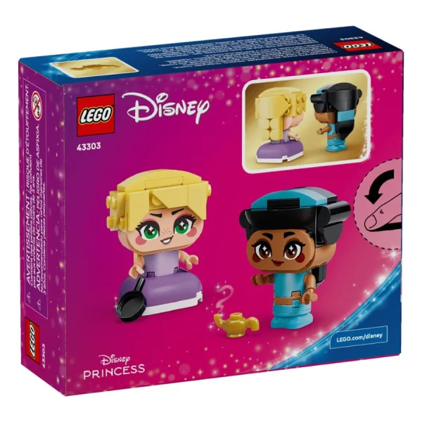 LEGO Mini Jasmine e Rapunzel – LEGO Disney 43303 | 14cm x 4,5cm x 12cm 15 LEGO Mini Jasmine e Rapunzel – LEGO Disney 43303
