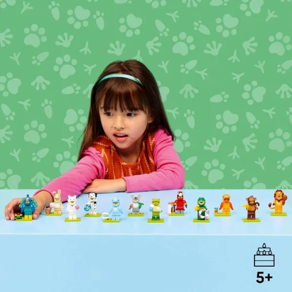 LEGO Minifigures Serie Animali 28 – Personaggio Mistery Box – LEGO 71051 | 9,5cm x 3cm x 10,5cm 17 LEGO Minifigures Serie Animali 28 – Personaggio Mistery Box