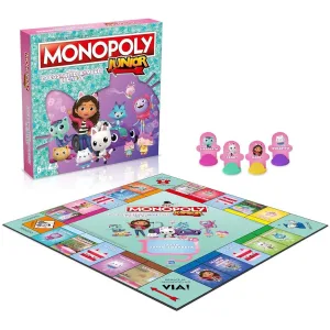 Monopoly Junior Gabby's Dollhouse