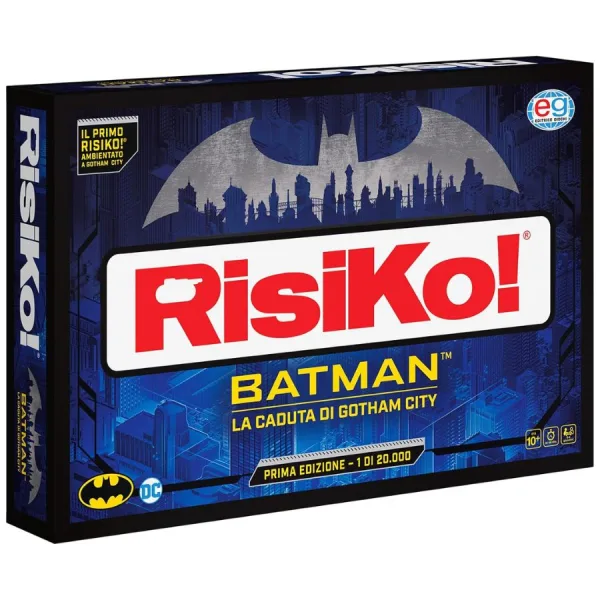 Risiko Batman - La caduta di Gotham City - Spin Master Games | 40cm x 6,5cm x 26,5cm 3 Risiko Batman - La caduta di Gotham City