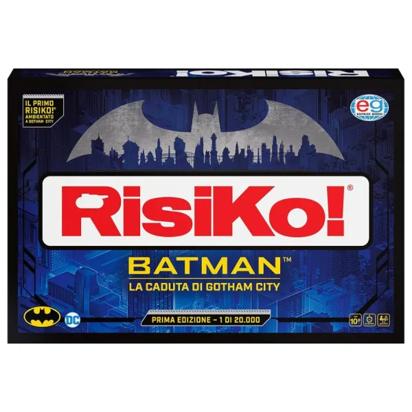 Risiko Batman - La caduta di Gotham City - Spin Master Games | 40cm x 6,5cm x 26,5cm 1 Risiko Batman - La caduta di Gotham City