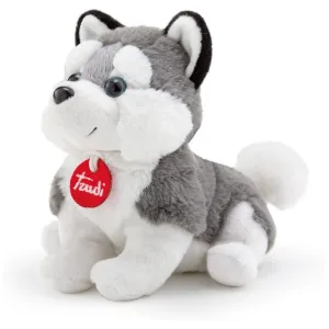 Trudi Puppy Husky - Peluche Taglia M – 19494 | 19cm x 28cm x 28cm
