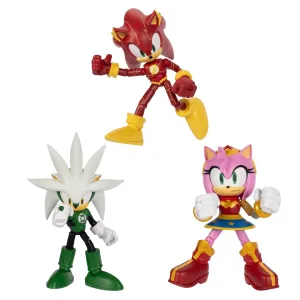 DC X Sonic Action Figures - Assortite - Jakks Pacific | 8cm x 7cm x 12cm