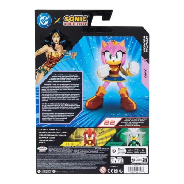 DC X Sonic Action Figures - Assortite - Jakks Pacific | 8cm x 7cm x 12cm 29 DC X Sonic Action Figures