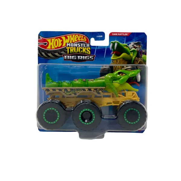 Hot Wheels Monster Trucks Big Rigs – Veicoli Assortiti - Mattel | 15cm x 7cm x 9cm 9 Hot Wheels Monster Trucks Big Rigs – Veicoli Assortiti