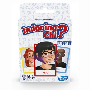 Indovina Chi Tascabile &ndash; Gioco di carte - Hasbro Gaming | 9cm x 2cm x 12cm