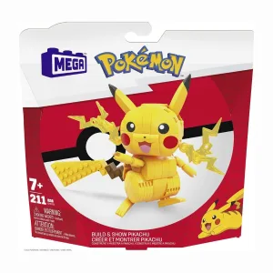 Pokémon Pikachu Assemblabile – Set Costruzioni 211 pezzi
