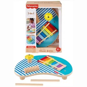 Tavolino Musicale in Legno