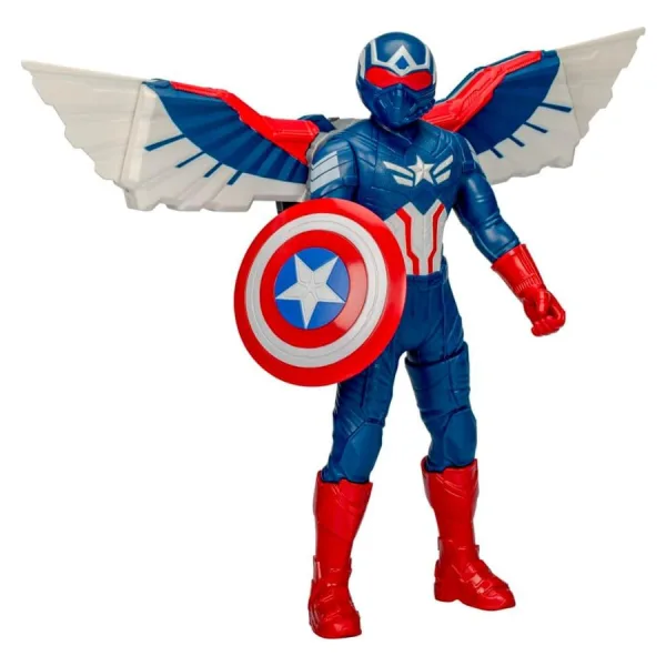 Captain America Flight Mode – Brave New World - Hasbro | 25cm x 7cm x 27cm 11 Captain America Flight Mode – Brave New World