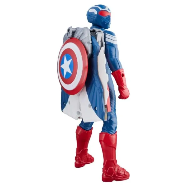 Captain America Flight Mode – Brave New World - Hasbro | 25cm x 7cm x 27cm 13 Captain America Flight Mode – Brave New World