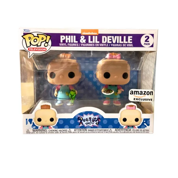 Funko Pop Phil e Lil Deville – Nickelodeon Rugrats – Funko | 20cm x 9cm x 16cm 3 Funko Pop Phil e Lil Deville – Nickelodeon Rugrats – Funko | 20cm x 9cm x 16cm - immagine 2