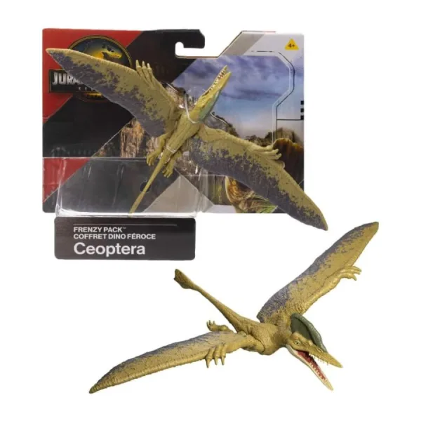 Jurassic World Rebirth Frenzy Pack – Dinosauri assortiti – Mattel | 21cm x 5cm x 15cm 9 Jurassic World Rebirth Frenzy Pack – Dinosauri assortiti