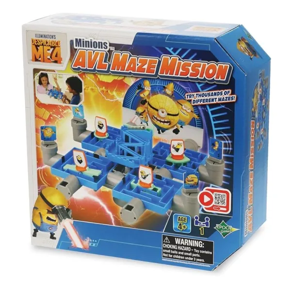 Minions AVL Maze Mission – Cattivissimo Me 4 - EPOCH Games | 25,5 cm x 9 cm x 25,5 cm 1 Minions AVL Maze Mission