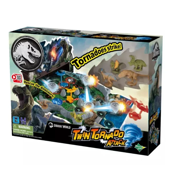 Twin Tornado Attack - Jurassic World - EPOCH Games | 36cm x 9cm x 26,5cm 5 Twin Tornado Attack - Jurassic World