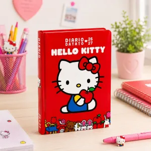 diario scuola hello kitty sanrio