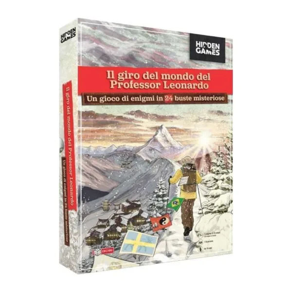 Il giro del mondo del Professor Leonardo - Hidden Games - MS Edizioni | 24cm x 4cm x 33,5cm 1 Il giro del mondo del Professor Leonardo - Hidden Games - MS Edizioni | 24cm x 4cm x 33,5cm