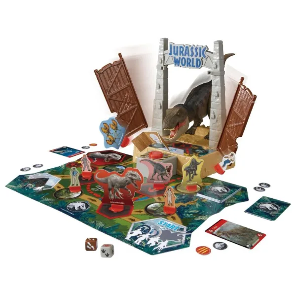 Jurassic World T-Rex Panic -Gioco da Tavola- EPOCH Games | 35cm x 10cm x 30cm 5 Jurassic World T-Rex Panic