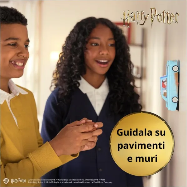 La macchina volante dei Weasley RC - Harry Potter - Spin Master | 18cm x 7,5cm x 25,5cm 13 La macchina volante dei Weasley R/C - Harry Potter