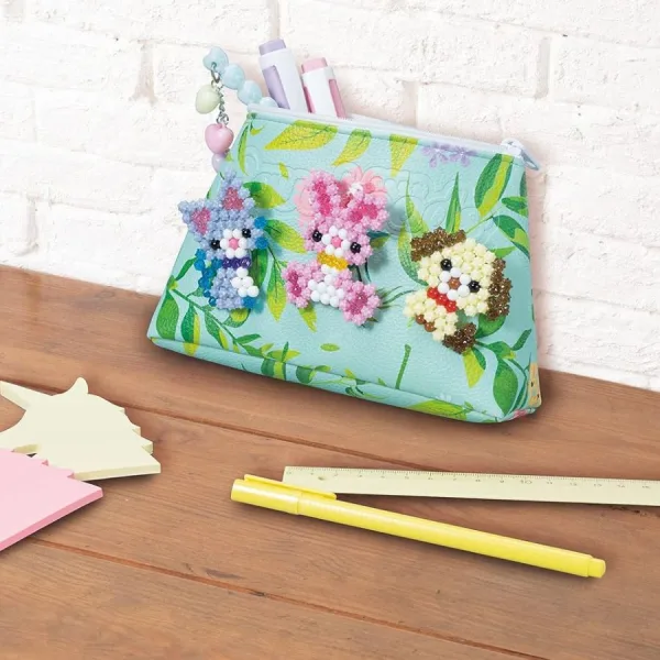 Set perline Animali Aquabeads - EPOCH Games | 17,5cm x 4,5cm x 11,5cm 3 Set Perline Animali Aquabeads