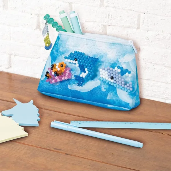 Set perline Animali Marini - Aquabeads - EPOCH Games | 17,5cm x 4,5cm x 11,5cm 13 Set Perline Animali Marini
