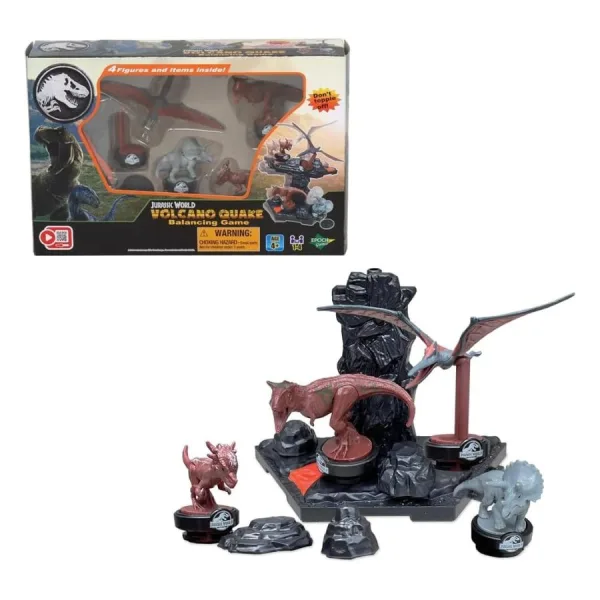 Jurassic World Volcano Quake - Balancing Game - EPOCH Games | 22cm x 5cm x 14,5cm 1 Jurassic World Volcano Quake